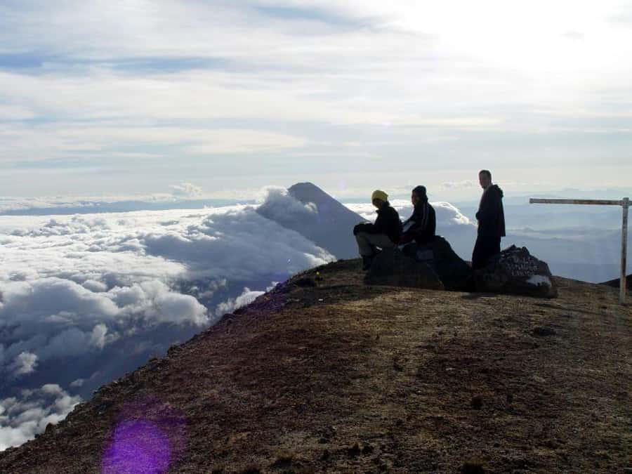 1 Day Acatenango Volcano Hike from Antigua - Highland views, picnic lunch, and the middle climb