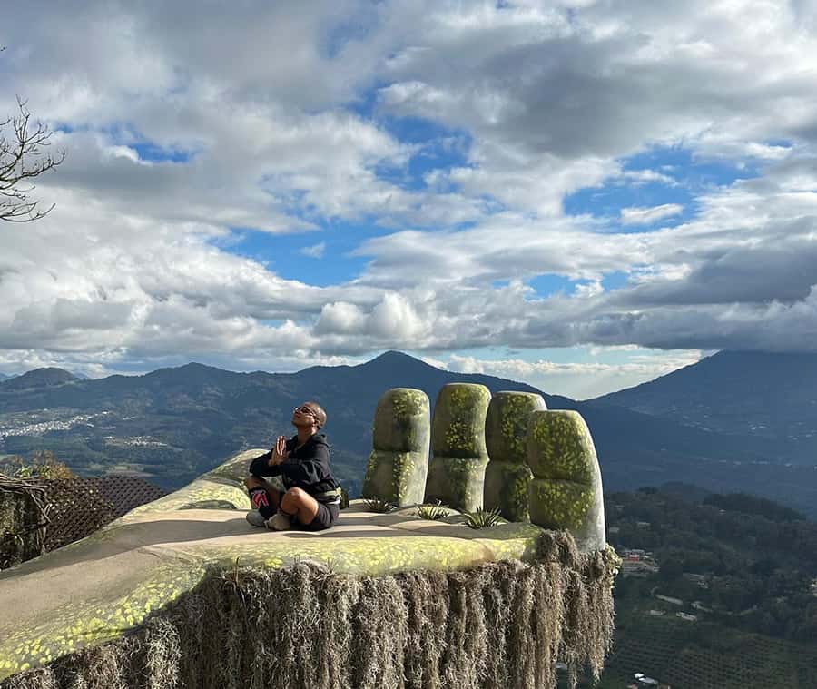 Antigua: ATV Mountain Tour with Hobbitenango Entry - Guatemalan food with a view