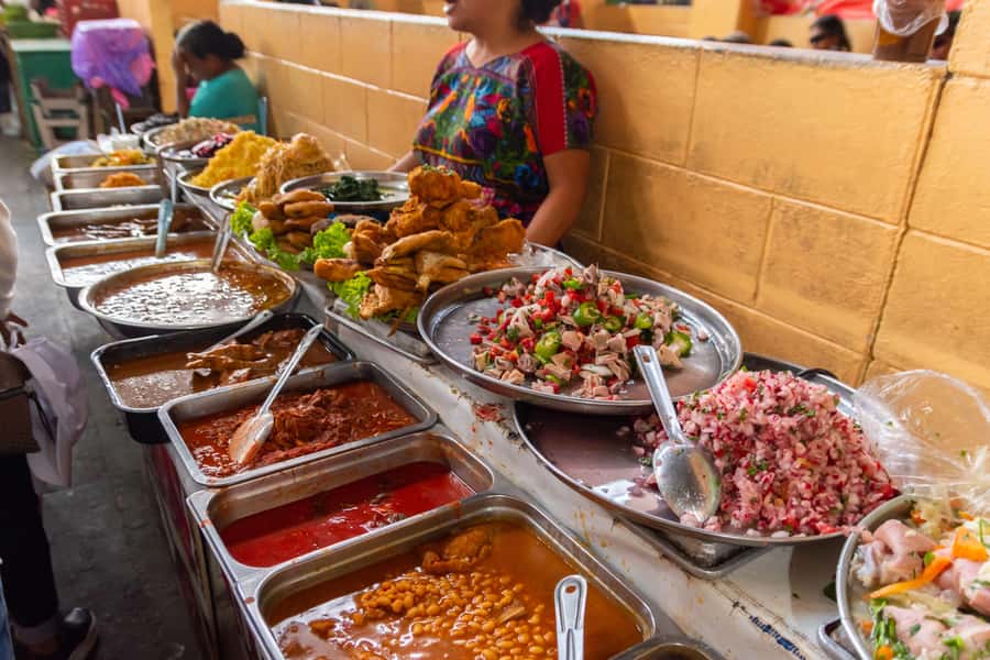 Antigua Guatemala: Street Food Walking Tour with Tastings - Fruit, cacao, coffee, and atol along the route