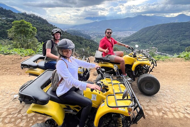 Antigua Sky High Adventure - AltaMira: statues, stairs, and big volcano views