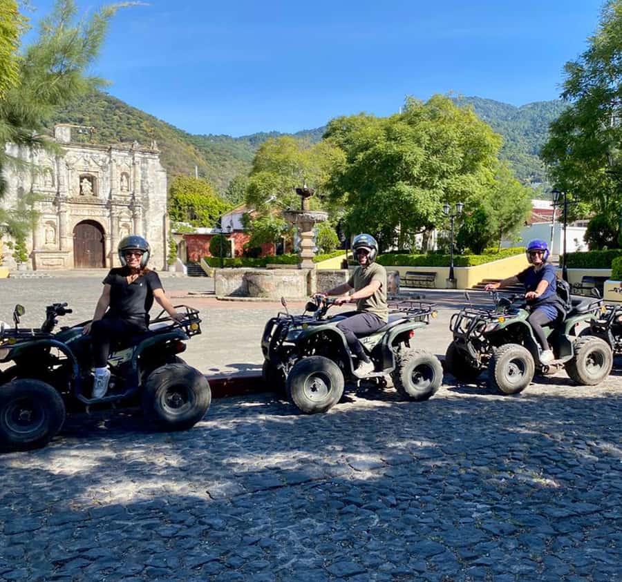 Antigua Villages Atv Tour - Ciudad Vieja and the cathedral from 1534