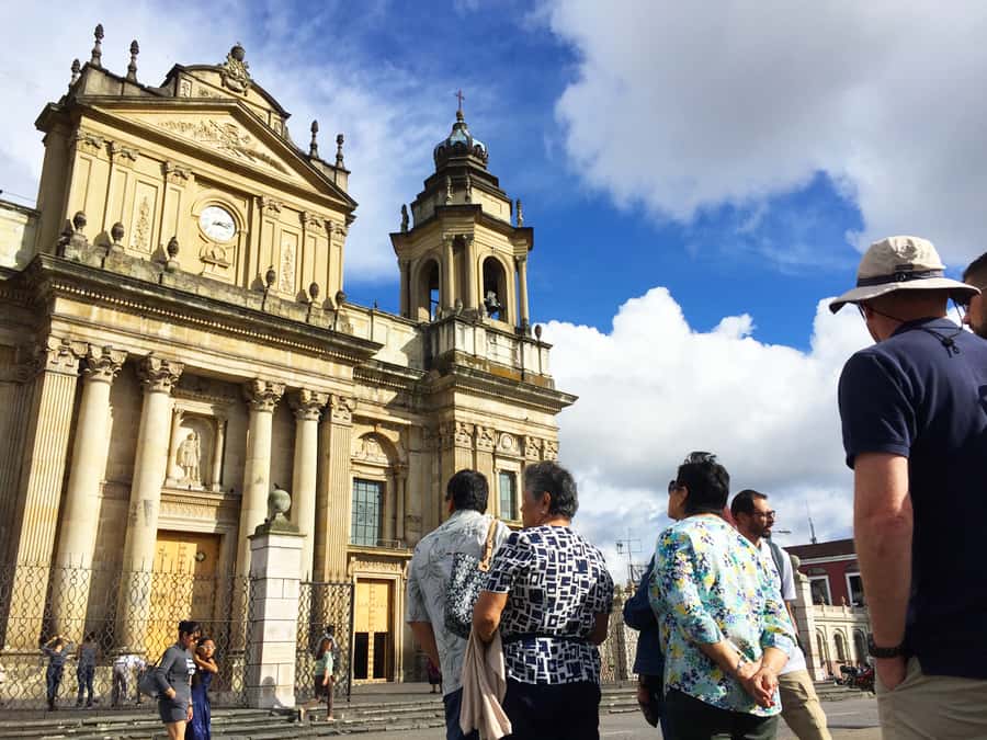 Combo Tour: Colonial Antigua & Guatemala City Explorer Tour - La Reforma and the Yurrita Church