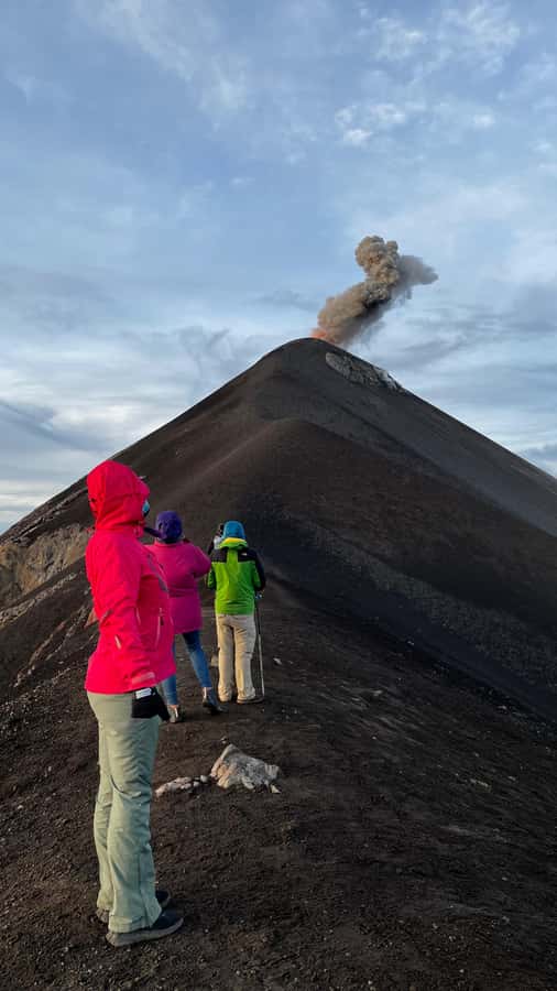 From Antigua: 2-Day Acatenango Volcano Hiking with Guide - The optional Fuego hike: thrilling but not automatic