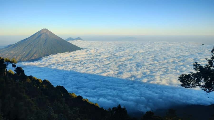 From Antigua: Adventure, 2-Day Hiking to Acatenango Volcano - La Soledad and the first hard climb