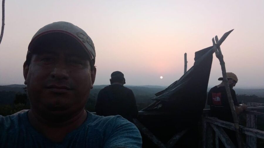 From Flores: Tikal Sunrise Archaeological Tour - Entering the park while it is still dark