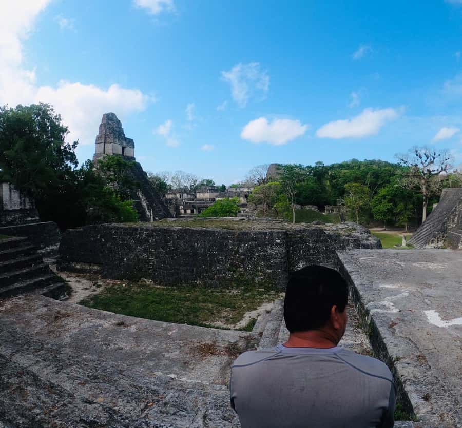 From Flores: Tikal Sunset Tour - A short break at the Visitor Center