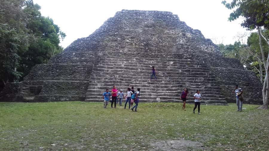 From Flores: Yaxha Ruins Guided Tour - Reaching the sunset viewpoint