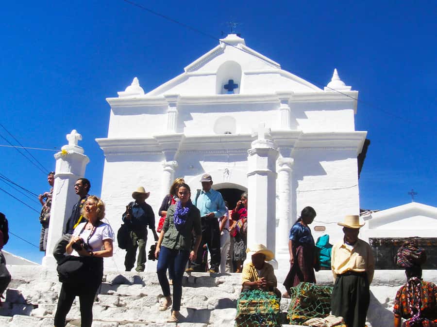 From Guatemala City: Chichicastenango and Lake Atitlan - Santo Tomás Church and a shared sacred site
