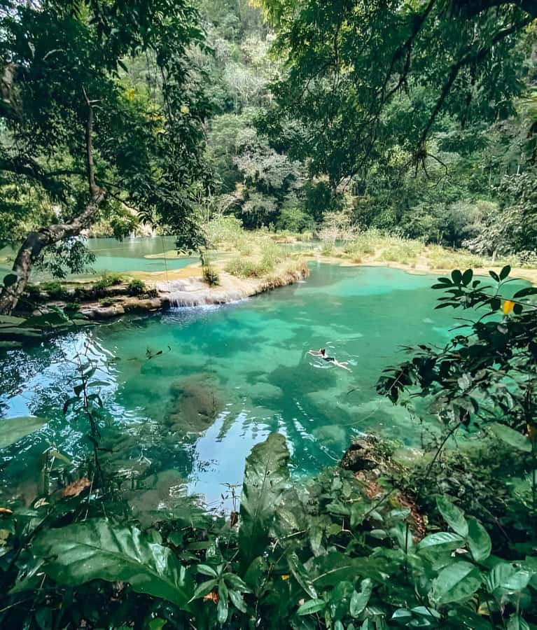 From Guatemala City Semuc Champey in one day. - The restaurant stop and Guatemalan food