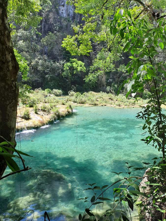 From Guatemala City to Semuc Champey in one day. - Four hours at Semuc Champey