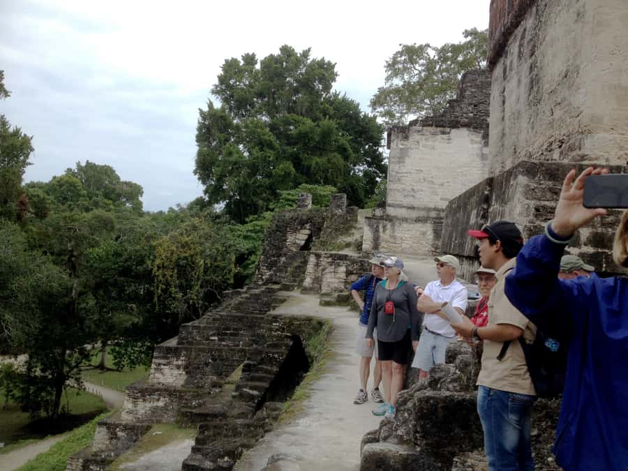 From San Ignacio: Tikal Maya Site Day-Trip with Local Lunch - The main Tikal route: plazas, temples, and jungle views