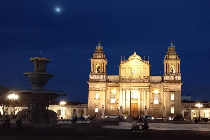 Half-Day Guatemala City Tour - The National Theater, a jaguar in concrete and color