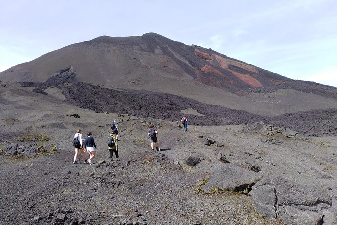 Hike to Pacaya Volcano from Antigua - Lava fields and the plateau above Pacaya