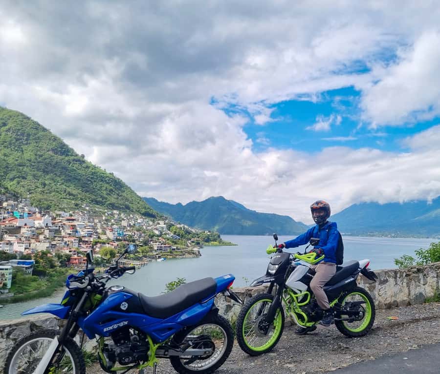 Lake Atitlán Motorcycle Adventure - El Cerro de Oro and San Lucas Tolimán
