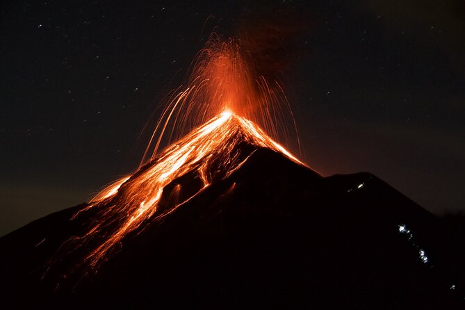 Overnight Adventure Hike Acatenango Volcano - From Antigua at 8:00 a.m. to the trailhead