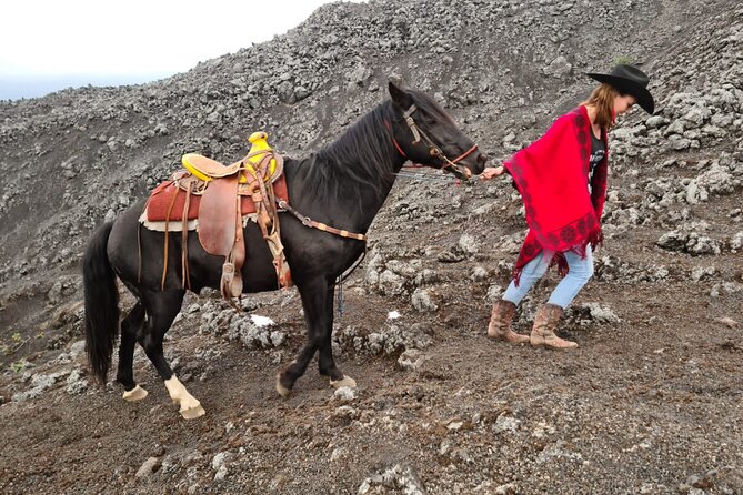Pacaya Volcano Luxury Sunset Horseback Riding Tour/ Dinner Cooked by-Lava Chef - Leaving Antigua and meeting the horses