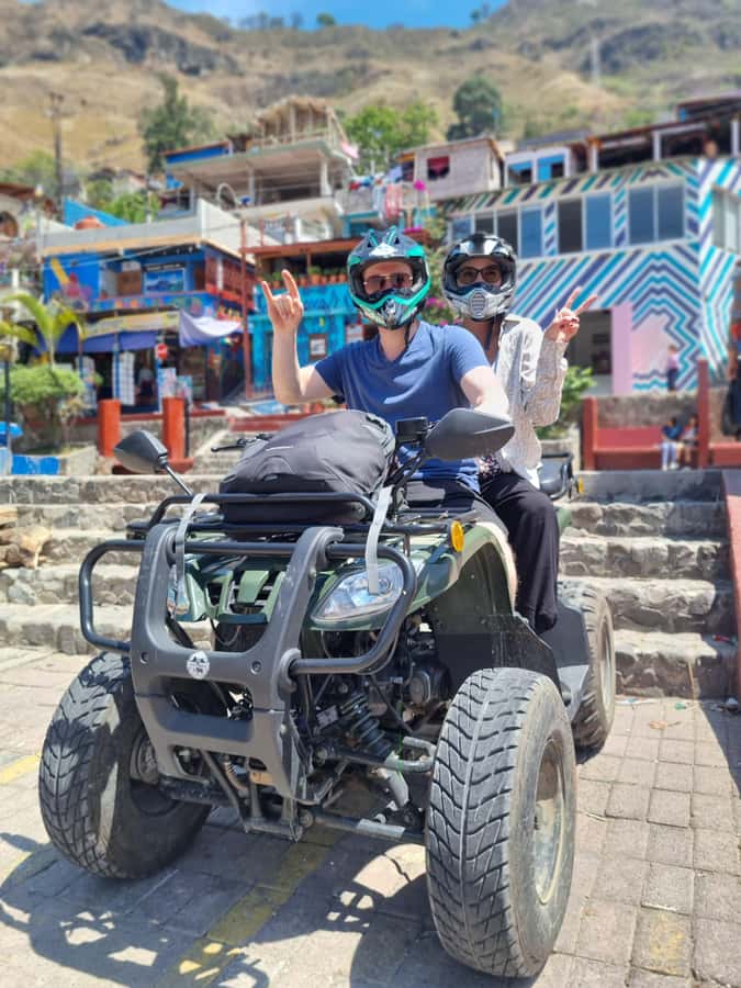 Panajachel: Lake Atitlan Villages ATV Tour - The ride onward to San Antonio Palopo