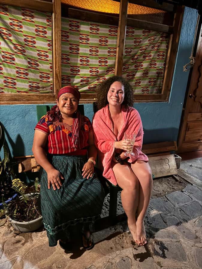 Temazcal sauna and dinner experience, cultural sharing - What happens inside the temazcal