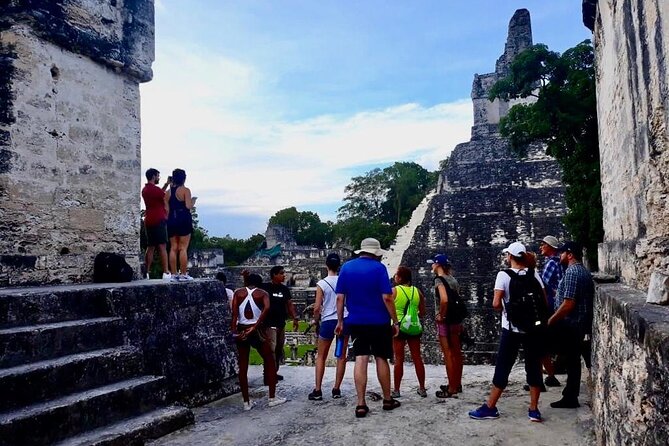 Tikal Private Day Tour Maya Adventure from Flores - Twin Pyramid Complex Q and the route to the Great Plaza