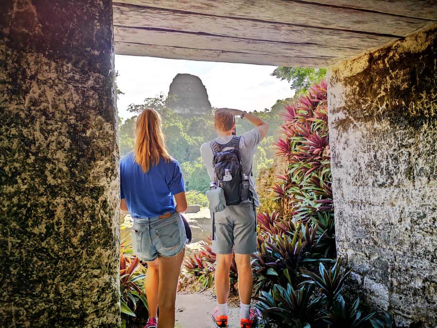 Tikal Sunrise, Archeological focus and Wildlife Spotting - The North Acropolis and layers of royal power