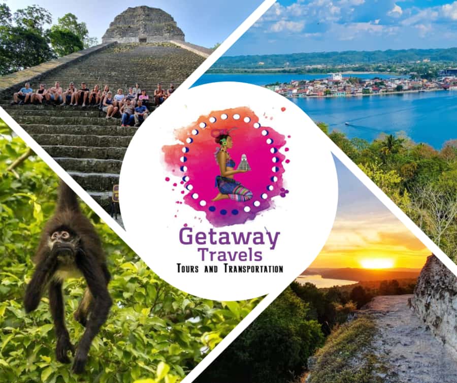 Tour and transportation with tour guide to Tikal. - Meeting at Yo Amo Petén and getting on the bus