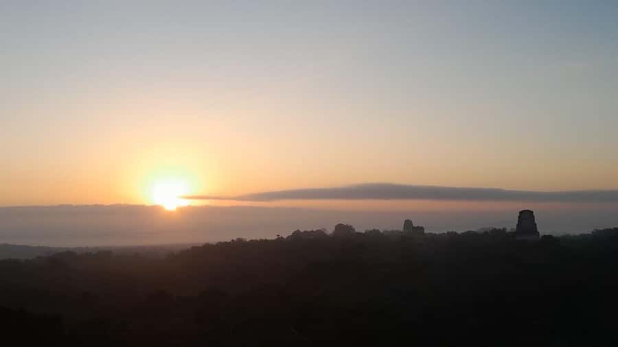 Tour to Tikal: from Mundo Maya Airport in Flores - The road to Tikal takes about an hour